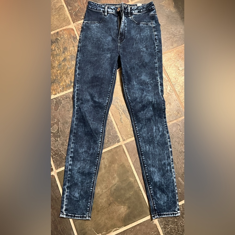 American Eagle Sky High Jeggings 6 Regular